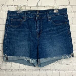 Gap Denim 5" Cuffed Hem Shorts